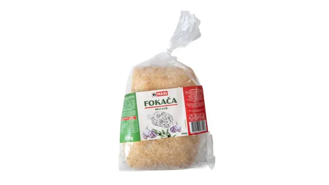 Fokaca sa belim lukom/sirom Maxi 306g Maxi