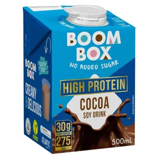 Soja protein napitak kakao Boom Box 0,5l