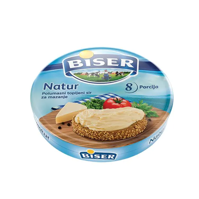 Sir topljeni/porcijama Biser natur140g Biser