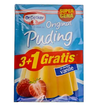 PUDING VANILA 3+1 Dr.OE.152g Dr. Oetker
