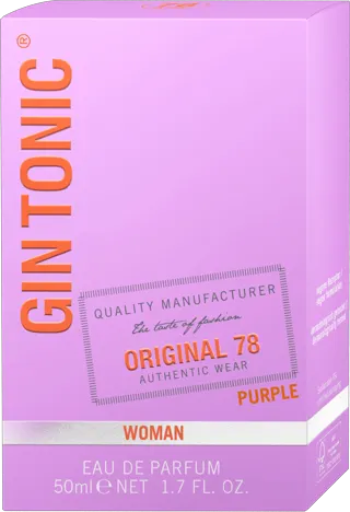 GIN TONIC PURPLE ORIGINAL 78 EdP 50 ml w