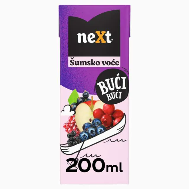Nektar Next Buci Buci Sumsko voce 0,2lTP 0,2 l Next
