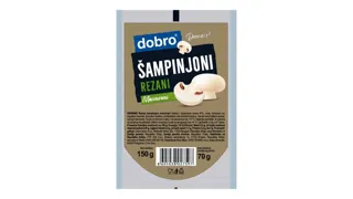 DOBRO SAMPINJONI REZANI MARINIRANI 150G
