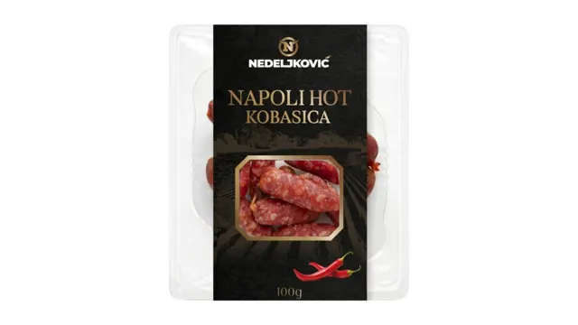 KOBASICA NAPOLI HOT MINI 100G NED NEDELJKOVIĆ