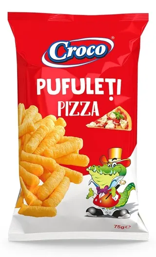 FLIPS PIZZA PUFFS CROCO 75G