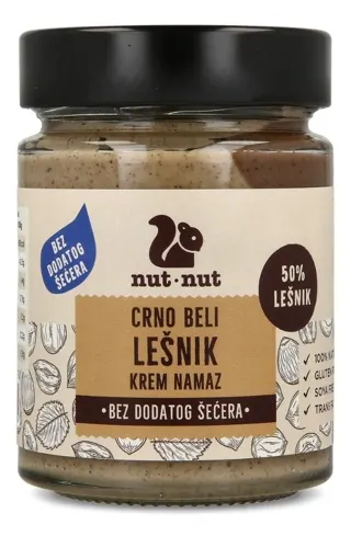 krem crno beli lesnik bez dod.secera 300g nut nut