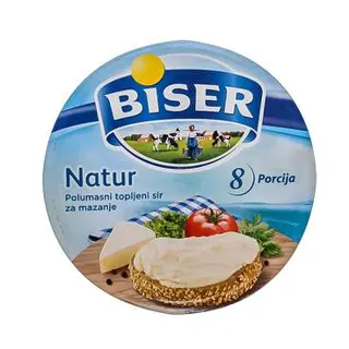 SIR TOPLJENI BISER 2X140 GR MLEKOPRODUKT