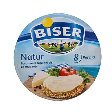 SIR TOPLJENI BISER 2X140 GR MLEKOPRODUKT MLEKOPRODUKT