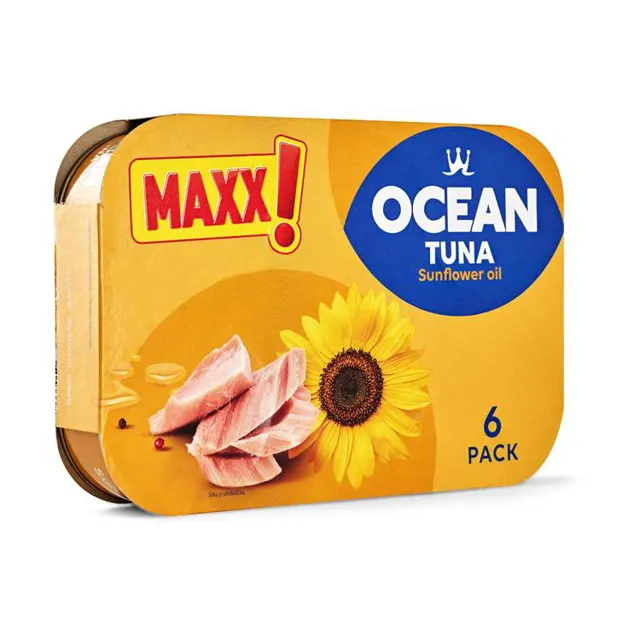 TUNA KOMADI SUNC ULJE 6X70G OCE MAX OCEAN