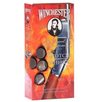 VISKI WINCHESTER + 2 ČAŠE 0.7L TIM 99
