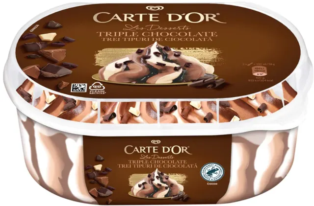 SLADOLED CDO TRIPLE CHOCOLATE 825ML ALGIDA