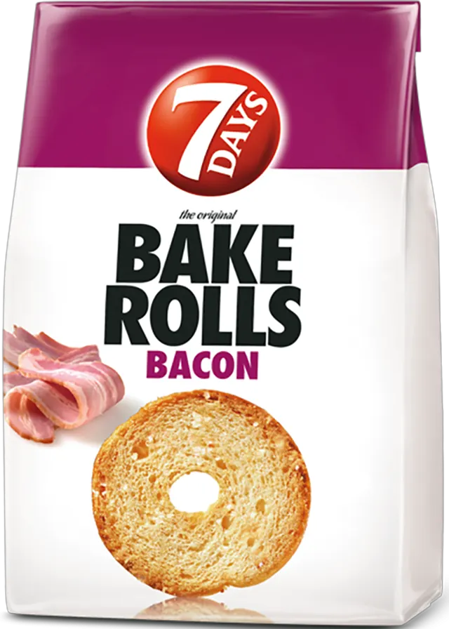 BAKE ROLLS BACON 150G Bake rolls