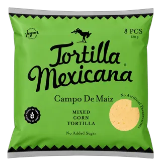 TORTILJA MEXICANA CAMPO DE MAIZ 320G PIP