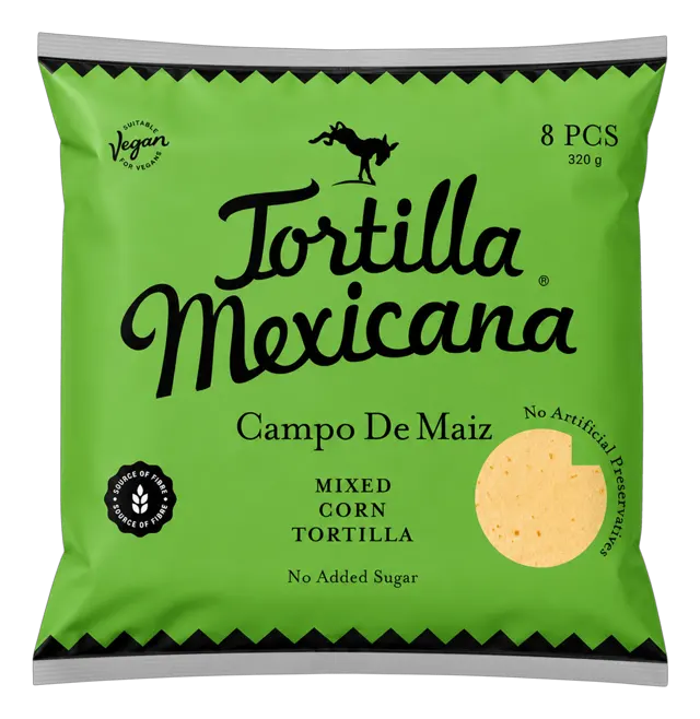 TORTILJA MEXICANA CAMPO DE MAIZ 320G PIP PIP