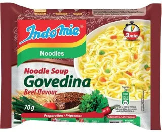 NUDLE UKUS GOVEDINE 4X70G INDOMIE