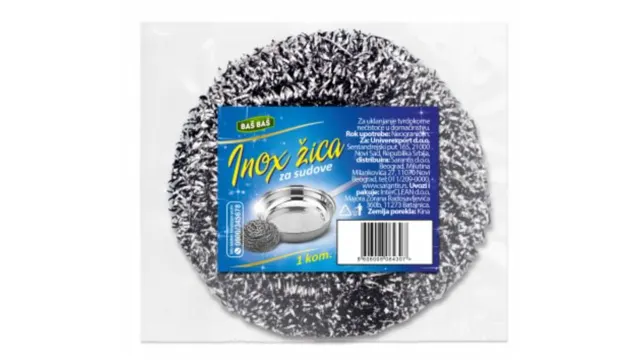 ŽICA ZA SUĐE INOX BAŠ BAŠ 1/1 BAS BAS