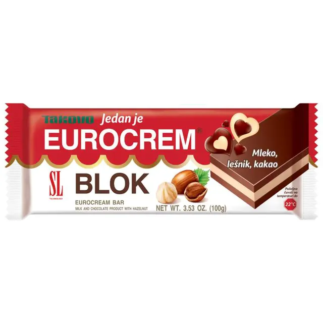 EUROKREM BLOK 100GR SWISLION