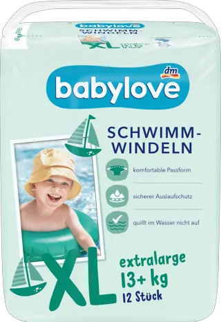 babylove pelene za plivanje XL 12kom