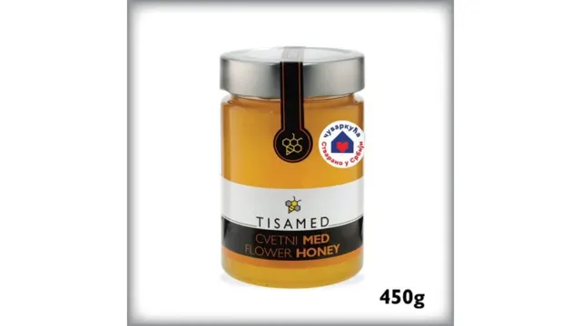 Tisamed cvetni med 450g TISAMED