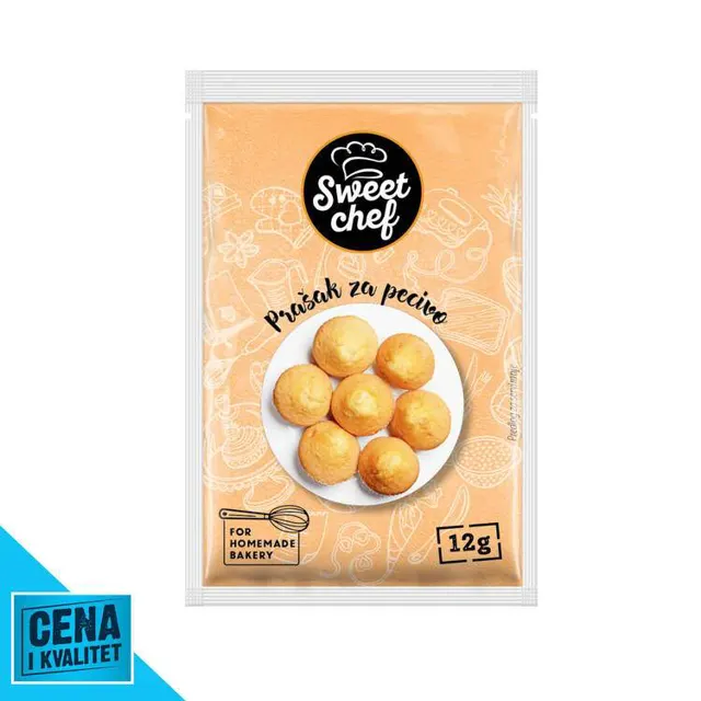 PRAŠAK ZA PECIVO 12G SWEET CHEF SWEET CHEF