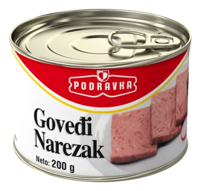 GOVEDJI NAREZAK 200gr PODRAVKA PODRAVKA BEOGRAD