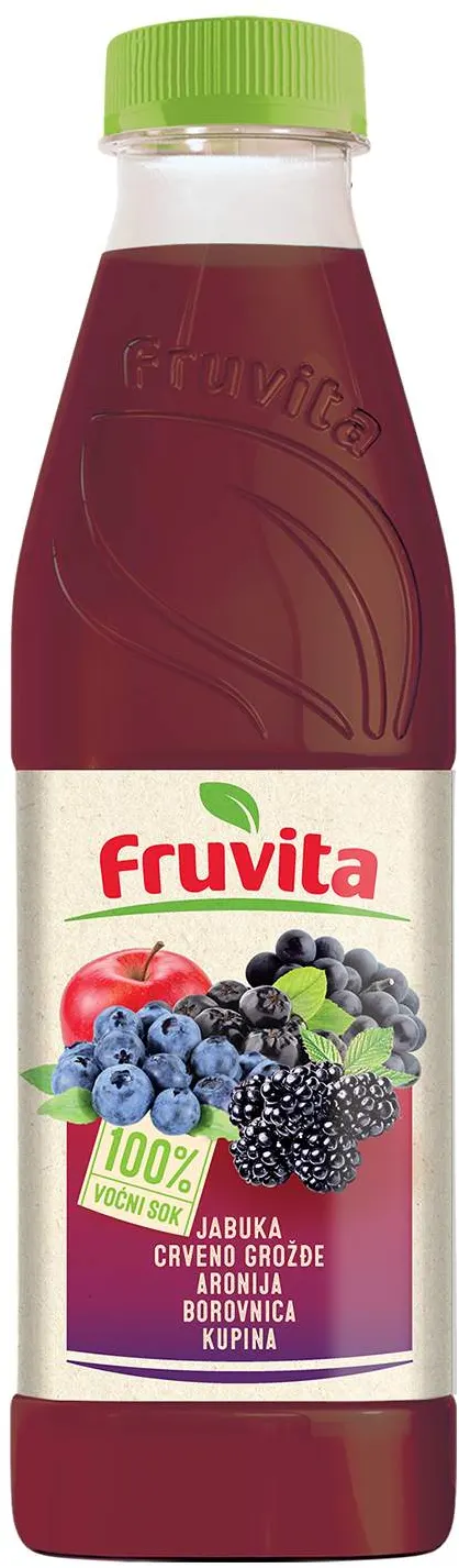 SOK NEGAZIRANI FRUVITA CRVENI MIX 100% 0,75L FRUVITA