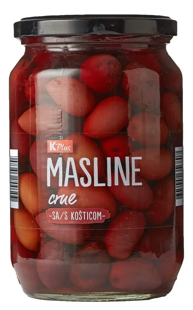MASLINE CRNE SK 700G K PLUS K PLUS