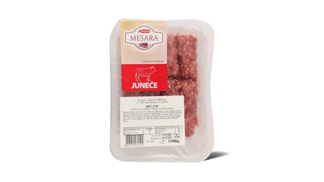 Juneci cevap 450g Maxi mesara pakovano meso