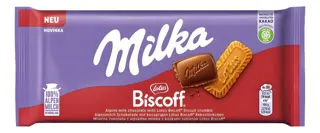 Cokolada mlecna biscoff Milka 90g