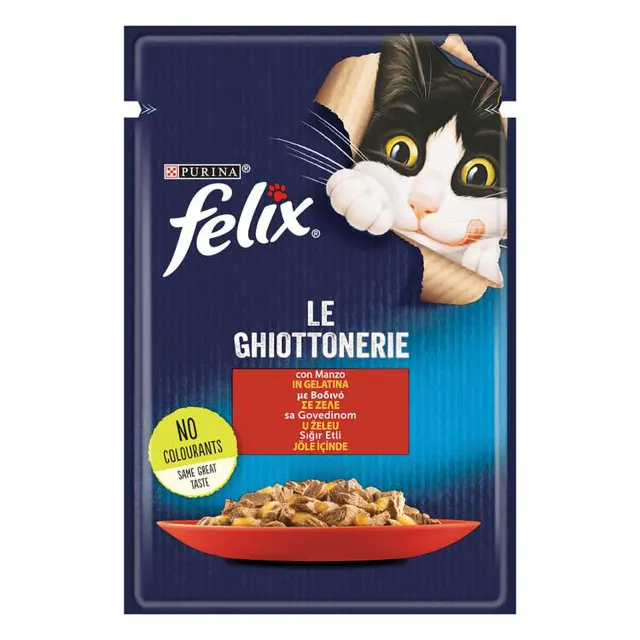 Hrana za macke govedina Felix 85g Felix