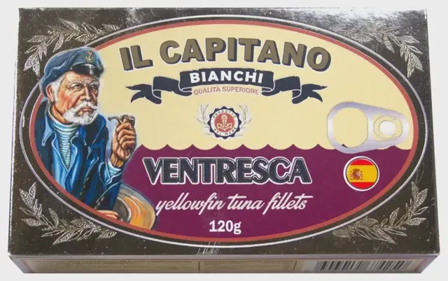 TUNE U MASLINOVOM ULJU VENTRESCA YELLOWFIN FILETI 120GR IL CAPITANO IL CAPITANO