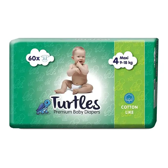 Pelene Maxi velicina 4 9 18kg 54komada TURTLES