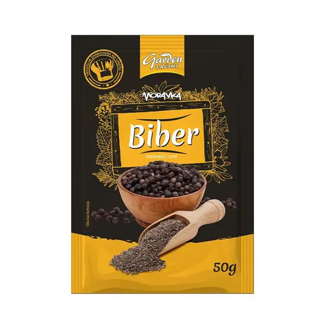 biber mleveni 50g moravka MORAVKA