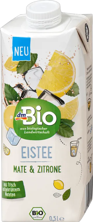 dmBio ledeni čaj mate limun 0,5l