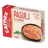 Pasulj sa hamburskom slaninom Carnex400g