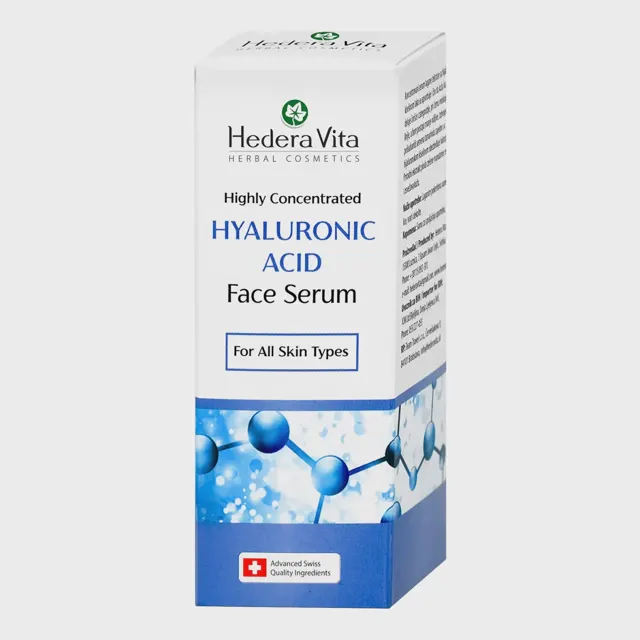 SERUM ZA LICE HYALURONIC ACID HEDERA 15ML HEDERA