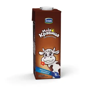 Cokoladno mleko 1%mm Moja kravica BP 1L