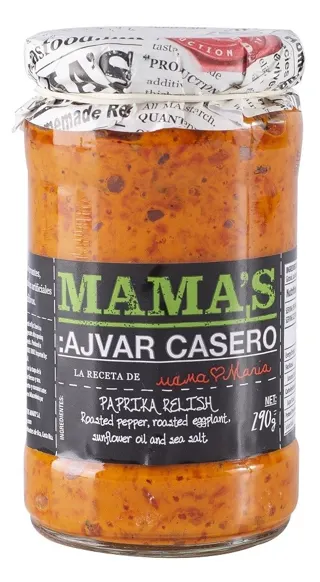 AJVAR PECENE CRVENE PAPRIKE BLAGI 290gr MAMA S