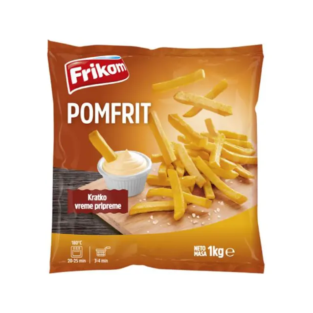 Smrznuti pomfrit Frikom 1kg Frikom