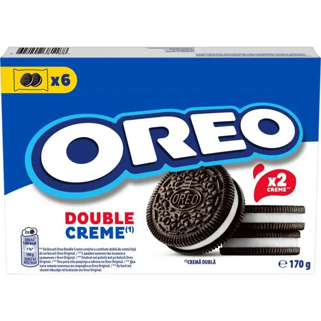 Keks Oreo double stuff 170g OREO