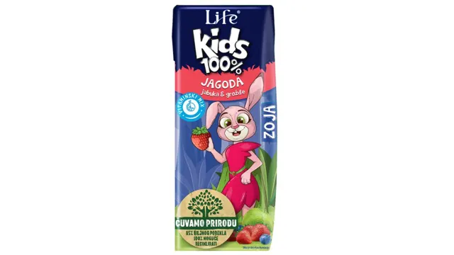 VOCNI NEKTAR JAGODA KIDS 0.2L NECTAR LIFE