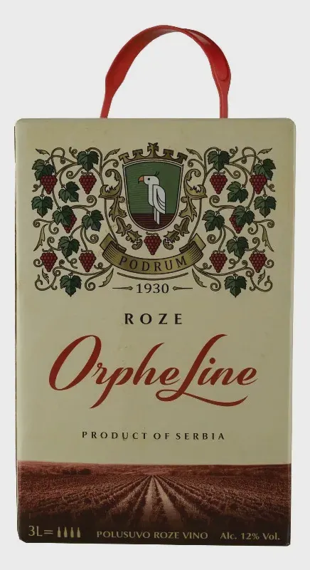 VINO ORPHEL.-3L ROZE BOX KOVACEV Kovacevic