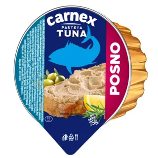 Pasteta od tune Carnex 75g