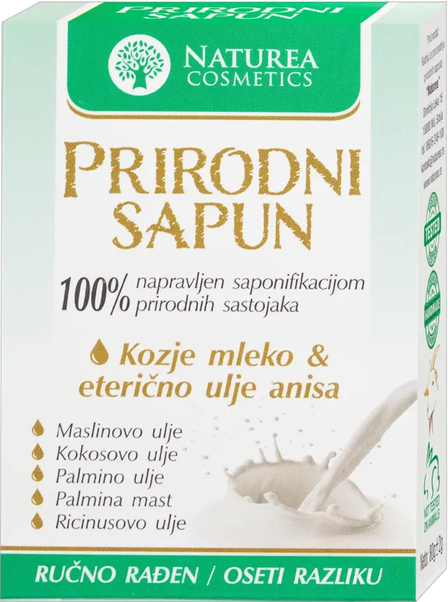 NATUREA COSMETICS ulje anisa sapun 80g NATUREA COSMETICS