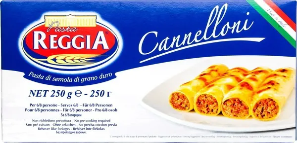 REGGIA TESTENINE CANNELLONI 250G
