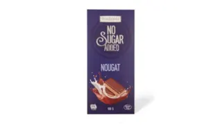 ČOKOLADA MLEČNA SA NUGATOM NO SUGAR ADDED 100G FRANKONIA