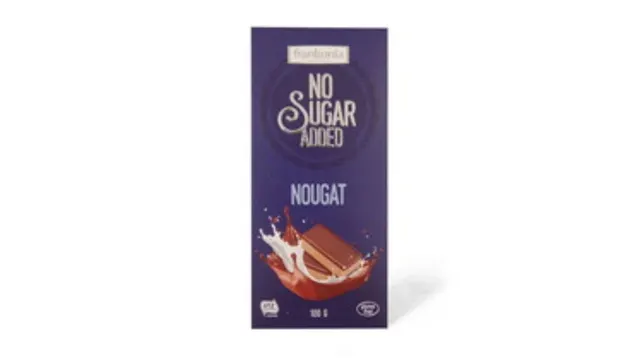 ČOKOLADA MLEČNA SA NUGATOM NO SUGAR ADDED 100G FRANKONIA FRANKONIA