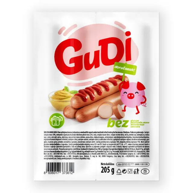 Gudi delikates virsla Neoplanta 205g Gudi