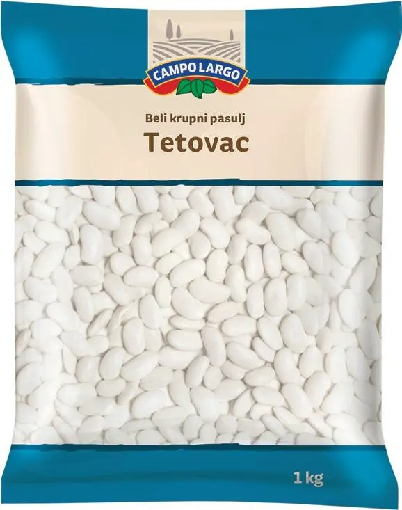 Beli pasulj - Tetovac MK8 1kg Campo Largo