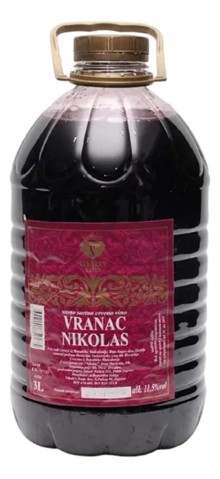 VINO VRANAC 3L PET NIKOLAS